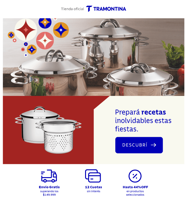 Prepará recetas inolvidables estas fiestas